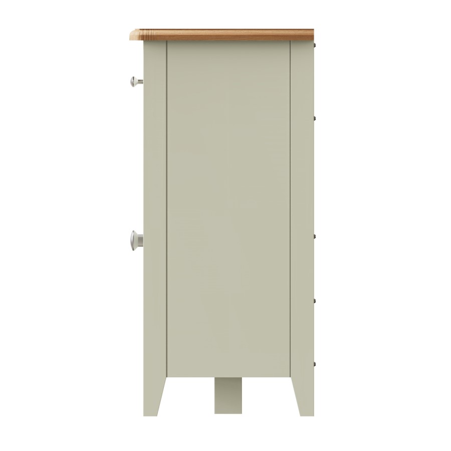 Bourton 3 Door Sideboard in Cream and Light Oak