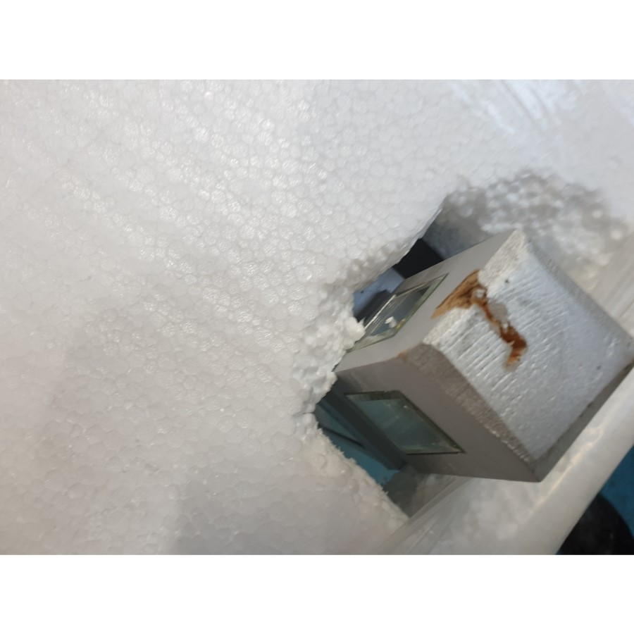 GRADE A2 - Large Mirrored Sideboard with Crystal Handles - Jade Boutique