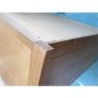 GRADE A2 - Rustic Oak 3 Door Sideboard