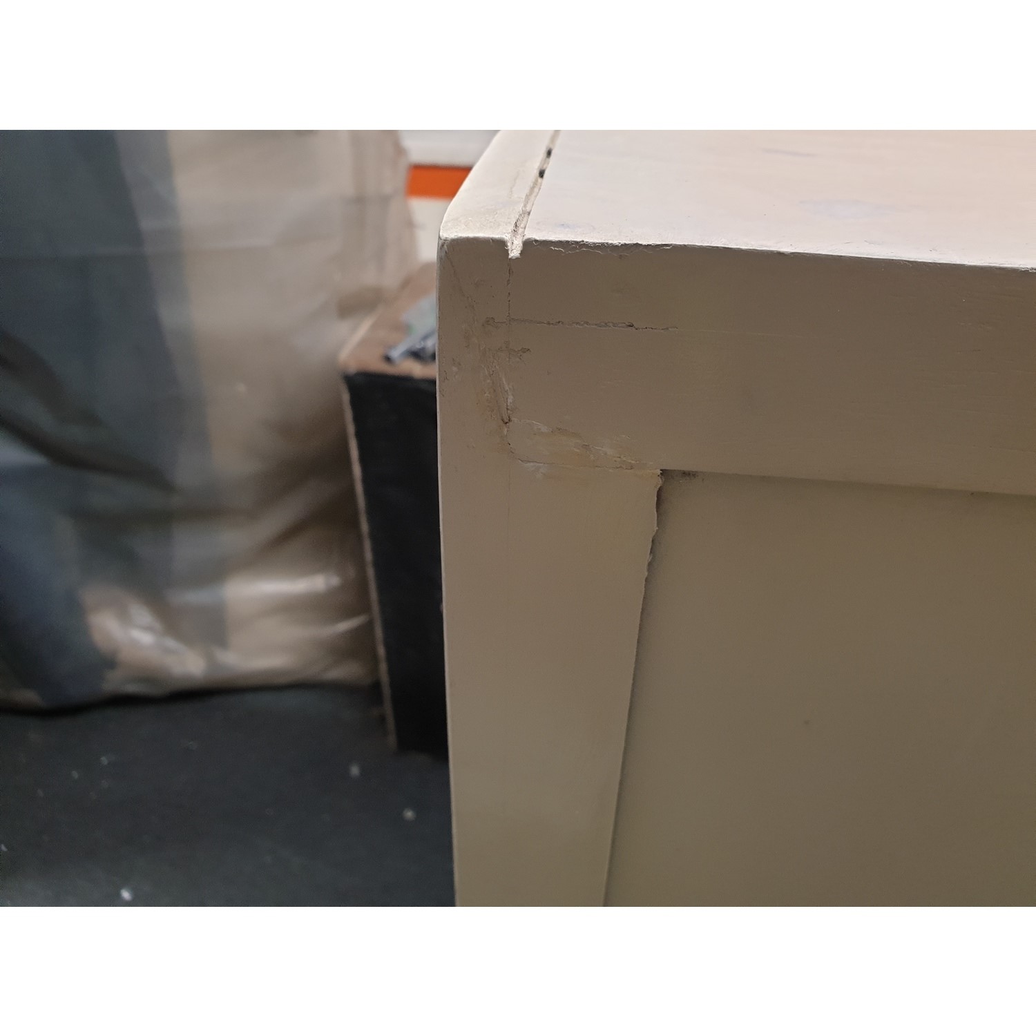 GRADE A2 Beau Solid Wood Wide Chest of Drawers Scandi Style