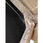 GRADE A2 - Gallery Ecclestone Brown 3 Seater Leather Sofa - Tufted Detailing