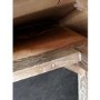 GRADE A2 - Gallery Ecclestone Brown 3 Seater Leather Sofa - Tufted Detailing