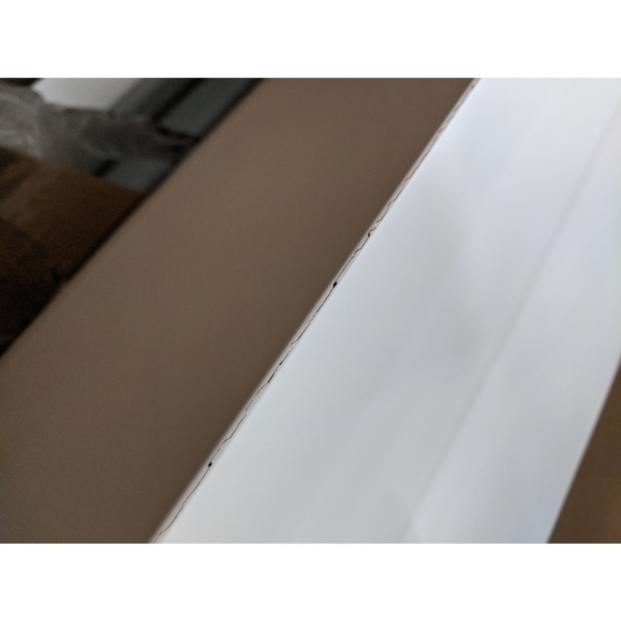 GRADE A2 - White Freestanding Alexa Electric Fireplace with LED Lights- Amberglo