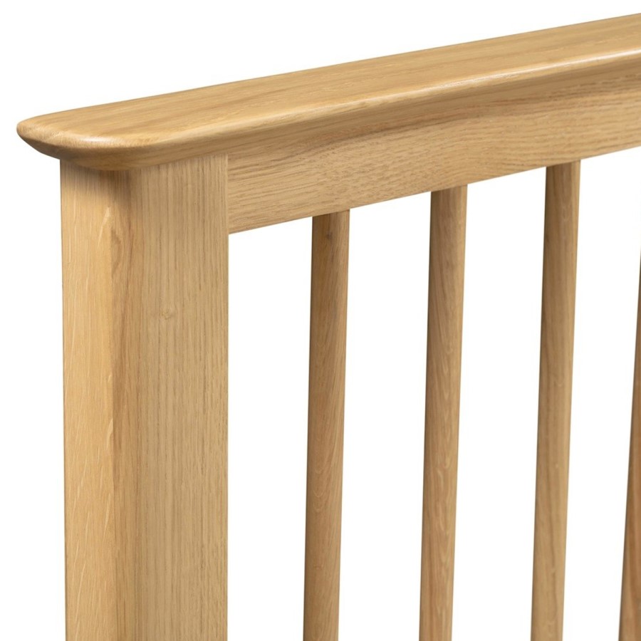 GRADE A1 - Julian Bowen Solid Oak Double Bed Frame - Cotswold