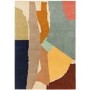 Reef Abstract Multi Coloured Rug - 120x170cm