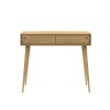 Oak Office Desk with Drawer - Briana