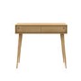 Solid Oak Console Table with Drawers - Briana