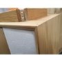 GRADE A2 - Oak Sideboard with Sliding Doors - Scandi - Briana