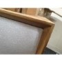 GRADE A2 - Oak Sideboard with Sliding Doors - Scandi - Briana