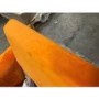GRADE A2 - Orange Velvet 2 Seater Sofa - Payton