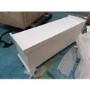GRADE A2 - White Shoe Rack with Seat Storage Bench & Wicker Baskets - Elms