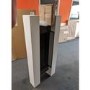 GRADE A3 - White Wall Mounted Electric Fireplace Suite with LED Lights - Amberglo