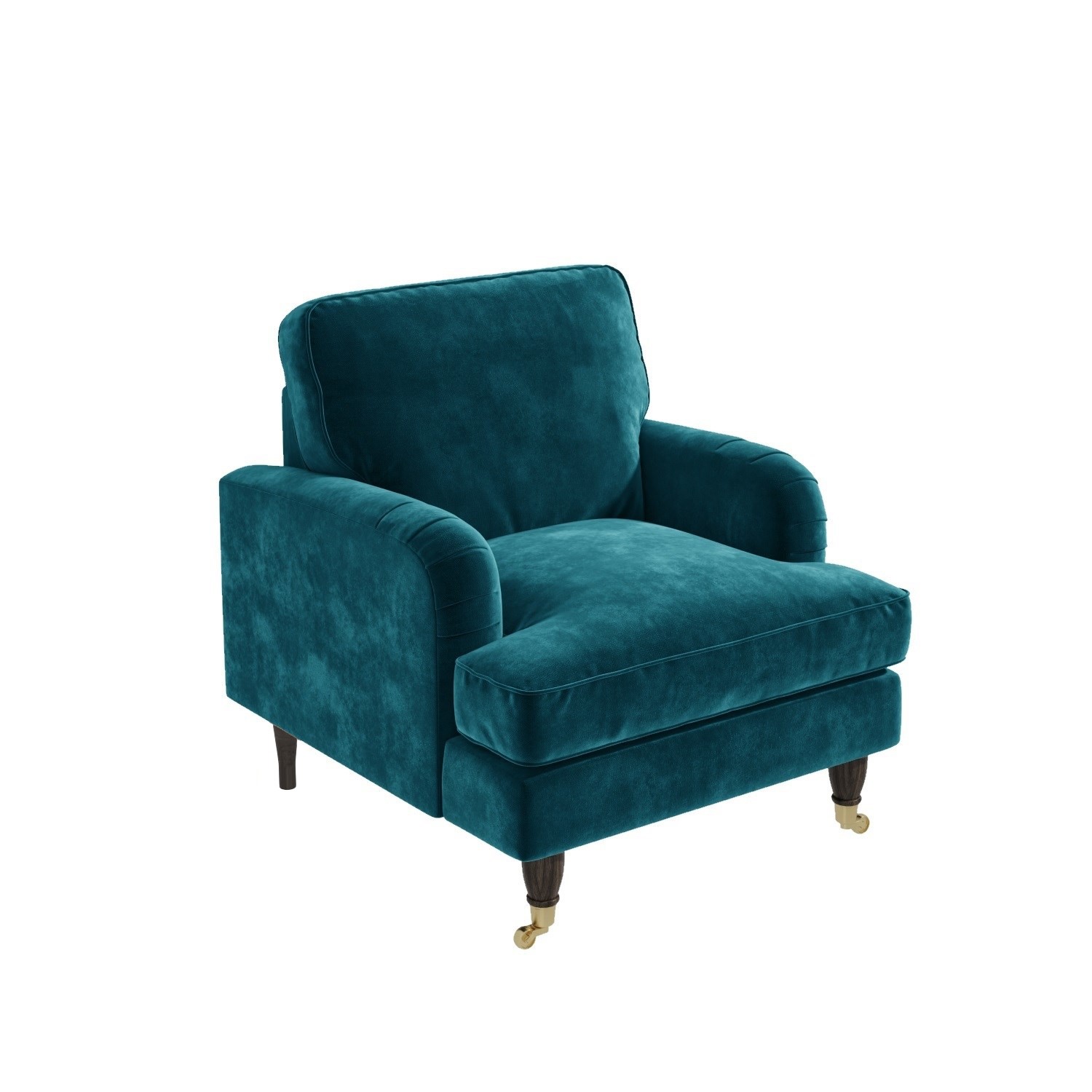 tov blue velvet chair