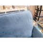 GRADE A2 - Payton Petrol Blue Velvet 3 Seater Sofa