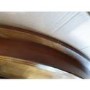 GRADE A2 - Julian Bowen Canterbury Round Extending Dining Table - Mahogany