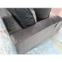 GRADE A2 - Payton Petrol Blue Velvet 2 Seater Sofa