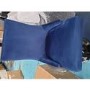 GRADE A2 - Pair of Navy Blue Velvet Dining Chairs with Buttoned Back - Jade Boutique