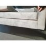 GRADE A2 - Grey 3 Seater L Shaped Sofa in Velvet - Right Hand Facing - Idris