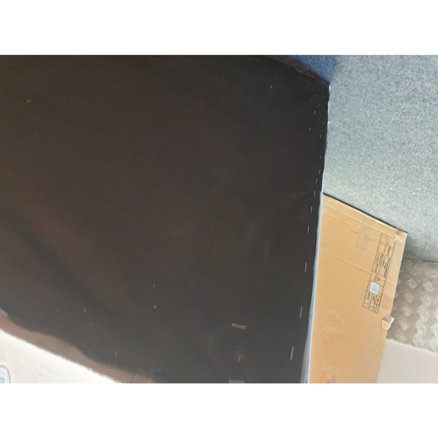 GRADE A2 - Grey 3 Seater L Shaped Sofa in Velvet - Right Hand Facing - Idris