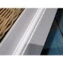 GRADE A2 - White Shoe Rack with Seat Storage Bench & Wicker Baskets - Elms