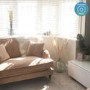 GRADE A2 - Beige Velvet Loveseat - Payton