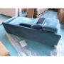 GRADE A2 - Teal Blue L Shaped Sofa Bed in Velvet  - Right Hand Facing - Sutton