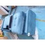 GRADE A2 - Teal Blue L Shaped Sofa Bed in Velvet  - Right Hand Facing - Sutton