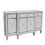 GRADE A2 - Large Mirrored Sideboard with Crystal Handles - Jade Boutique