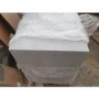 GRADE A2 - Ezra Chevron Wide 6 Drawer Chest of Drawers in Pale Grey