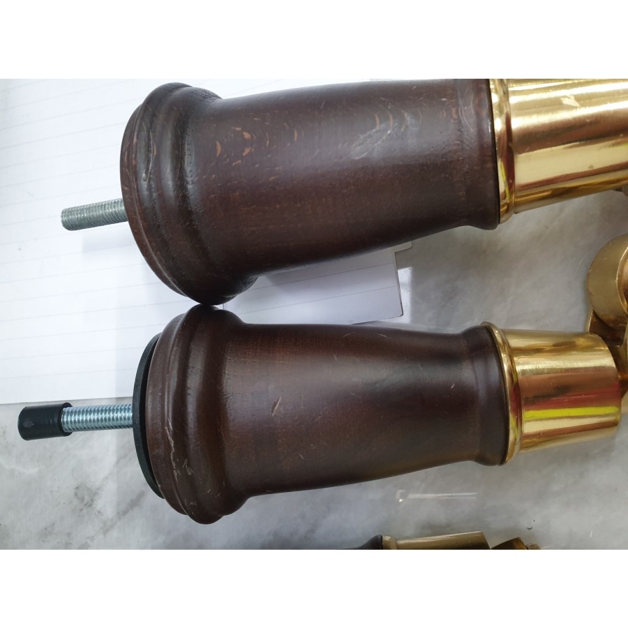 GRADE A2 - Teal Blue Velvet Footstool - Payton