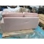 GRADE A2 - Velvet 2 Seater Sofa in Blush Pink - Payton