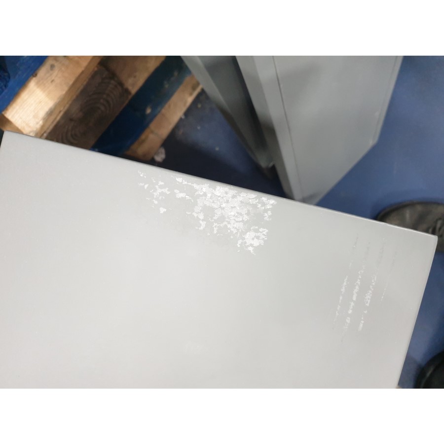 GRADE A2 - Narrow Grey Console Table with Drawers - Elms