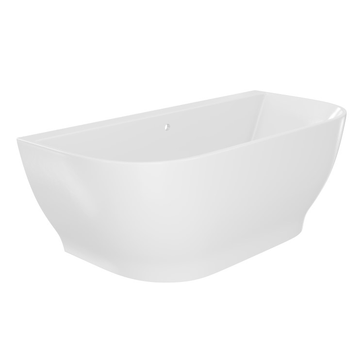 Freestanding Double Ended Back to Wall Bath 1650 x 780mm - Manilla