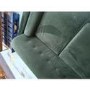 GRADE A2 - Green Velvet 3 Seater L Shaped Sofa in - Right Hand Facing - Idris