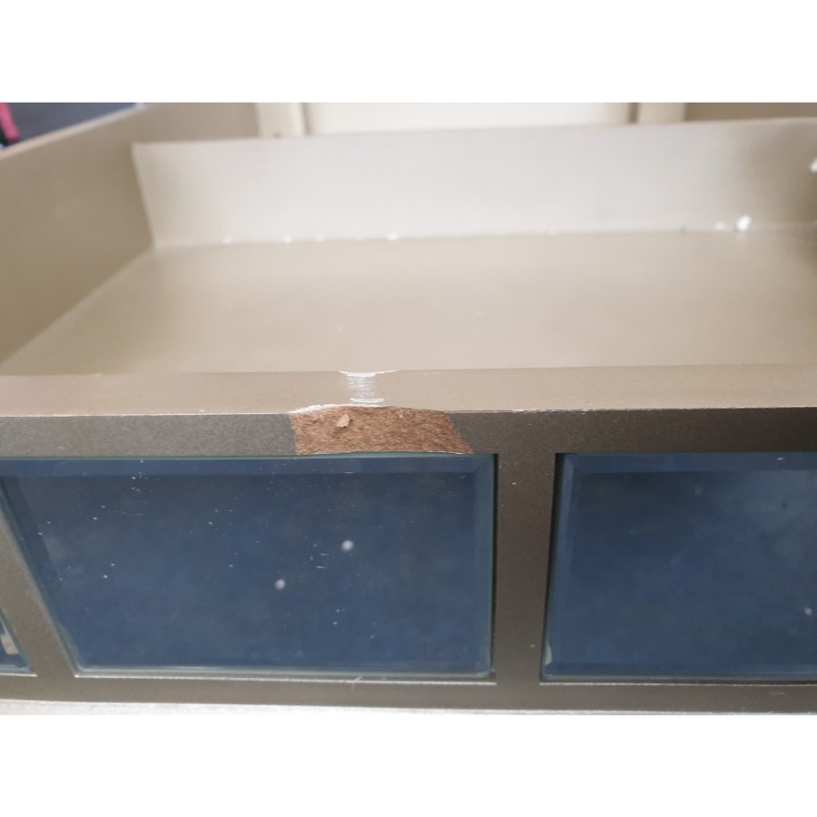 GRADE A2 - Small Mirrored Coffee Table - Jade Boutique
