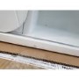 GRADE A2 - White TV Unit with Storage - TV's up to 70" - Olis