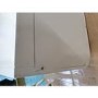 GRADE A2 - White TV Unit with Storage - TV's up to 70" - Olis