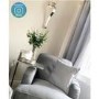 Silver Grey Velvet Armchair - Payton