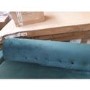 GRADE A2 - Green 3 Seater L Shaped Sofa in Velvet - Left Hand Facing - Idris