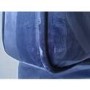 GRADE A2 - Navy Blue Velvet Loveseat - Elba