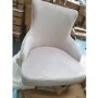 GRADE A2 - Light Grey Velvet Swivel Bar Stool - Height Adjustable - Jade Boutique