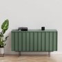Large Green Sideboard with 4 Doors - Helmer
