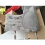 GRADE A2 - Set of 2 Grey Knocker Chairs in Velvet with Chrome Legs & Studs - Jade Boutique 