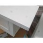 GRADE A2 - Narrow Console Table with Drawers in White - Elms