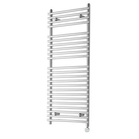 Chrome Heated Towel Rail Radiator 1200 x 500mm - Iridio