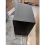 GRADE A2 - Dark Grey Art Deco Chest of 3 Drawers with Legs - Maya