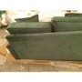 GRADE A2 - Dark Green Velvet 2 Seater Sofa - Payton