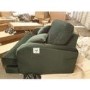 GRADE A2 - Dark Green Velvet Loveseat - Payton