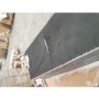GRADE A2 - Silver Grey Velvet Footstool - Idris