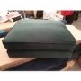 GRADE A2 - Dark Green Velvet Footstool - Payton
